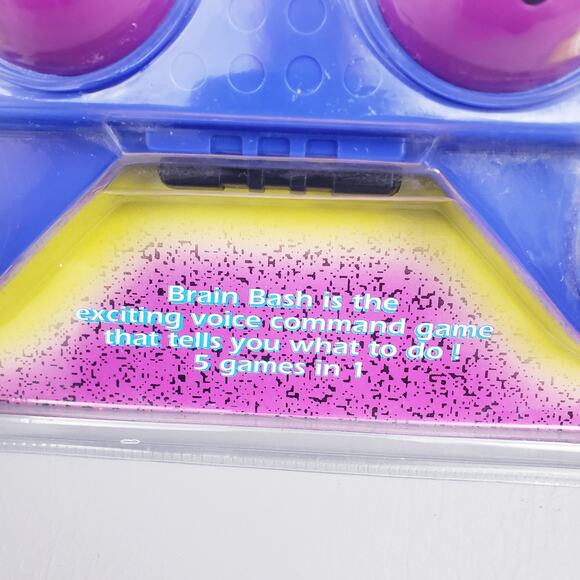 Tiger Electronics Brain Bash Voice Command Memory Game Vintage 1994 New Sealed - Picture 8 of 10